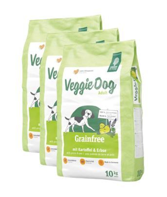 Green Petfood VeggieDog Grainfree 3 x 10kg