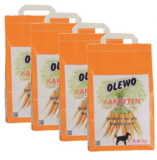 Olewo Karotten-Pellet 4 x 5 kg Sparpaket