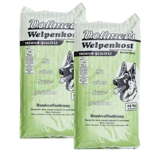 Vollmers Welpenkost 2 x 15 kg