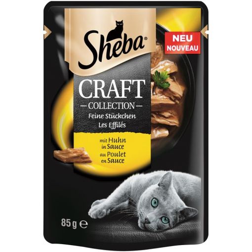 Sheba P.B. Craft Collection Feine Stück. Huhn 85g (Menge: 12 je Bestelleinheit)