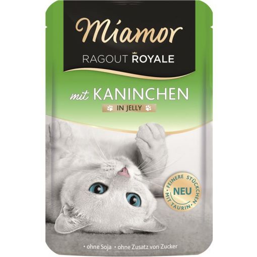 Miamor FB Ragout Royale in Jelly Kaninchen 100 g (Menge: 22 je Bestelleinheit)