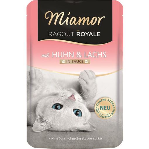 Miamor FB Ragout Royale Huhn & Lachs 100 g (Menge: 22 je Bestelleinheit)