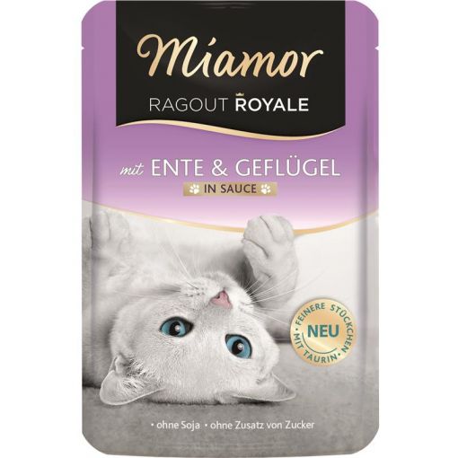 Miamor FB Ragout Royale in Soße Ente & Geflügel 100 g (Menge: 22 je Bestelleinheit)