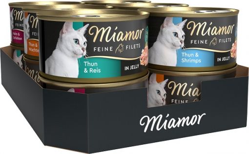 Miamor Feine Filets in Jelly Mixtray1 Dose 12 x 100 g