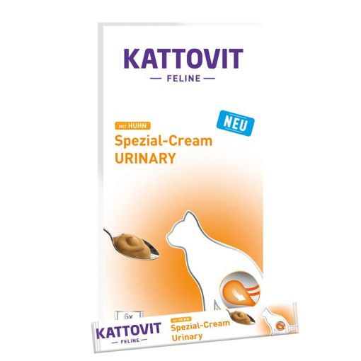 Kattovit Urinary mit Huhn Spezial-Cream 6x15g (Menge: 11 je Bestelleinheit)