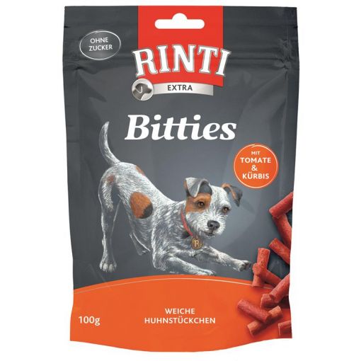 Rinti Extra Bitties Tomate & Kürbis 100 g (Menge: 12 je Bestelleinheit)