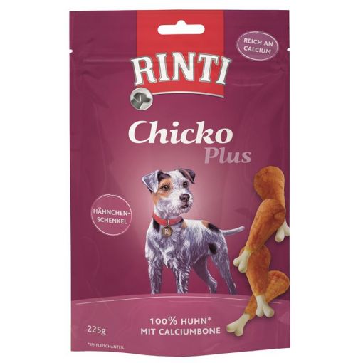 Rinti Chicko Plus Hähnchenschenkel mit Calciumbone 225 g (Menge: 9 je Bestelleinheit)