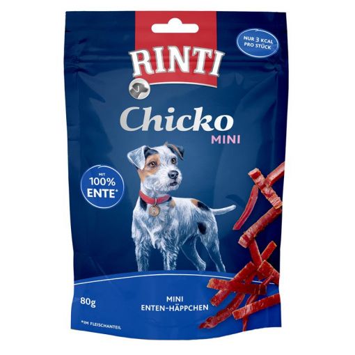 Rinti Chicko Mini Ente 80 g (Menge: 12 je Bestelleinheit)