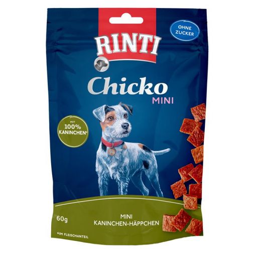 Rinti Chicko Mini Kaninchen-Häppchen 60 g (Menge: 12 je Bestelleinheit)