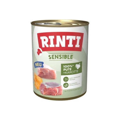 Rinti Dose Sensible Pute & Karotte 800g (Menge: 6 je Bestelleinheit)