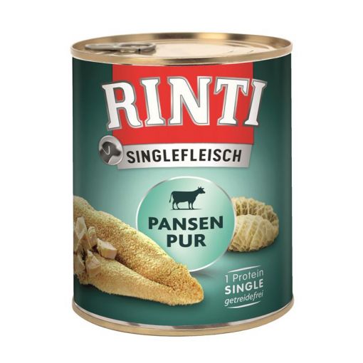 Rinti Dose Singlefleisch Pansen Pur 800 g (Menge: 6 je Bestelleinheit)