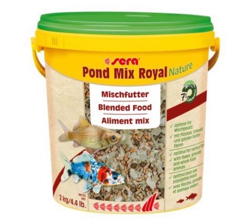 sera pond Mix Royal Nature 10 Liter