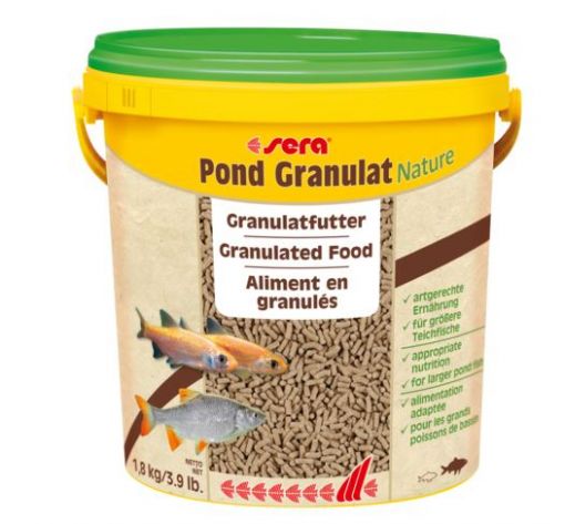 sera pond Granulat Nature 10 Liter