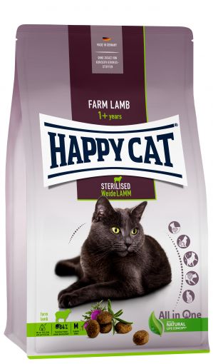 Happy Cat Sterilised Adult Weide Lamm 1,3kg