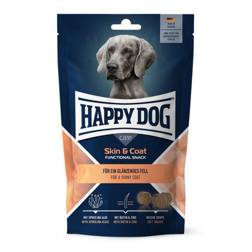 Happy Dog Care Snack Skin & Coat 100g