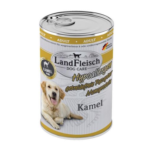 Landfleisch Dog Care Hypoallergen Kamel 400g (Menge: 6 je Bestelleinheit)