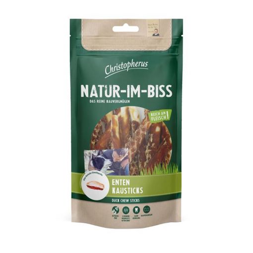 Christopherus Snack Enten Kausticks 70g (Menge: 12 je Bestelleinheit)