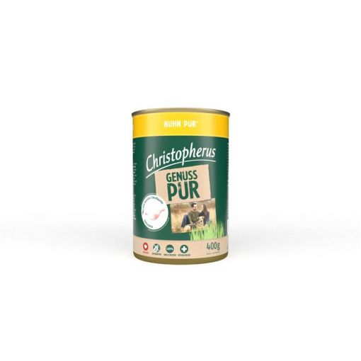 Christopherus Dose Pur Huhn 400g (Menge: 6 je Bestelleinheit)