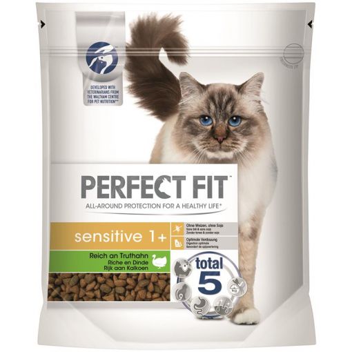 Perfect Fit Cat Sensitive 1+ reich an Truthahn 750g