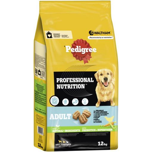 Pedigree Trocken Professional Nutrition Adult Geflügel & Gemüse 12kg