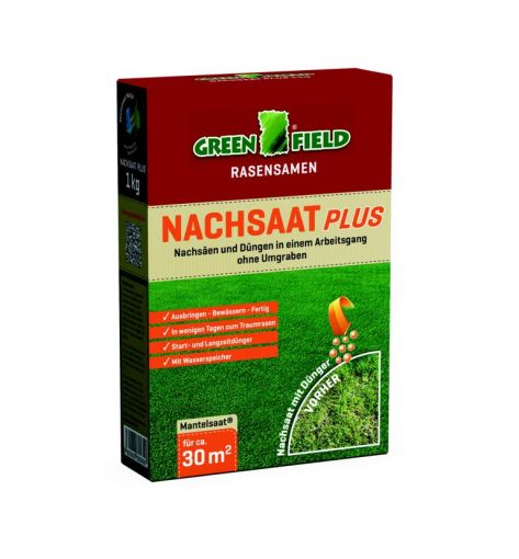 Greenfield Nachsaat Plus 1 kg Faltschachtel