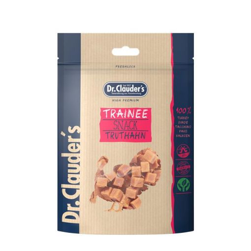 Dr. Clauders Dog Trainee Snack Truthahnfleisch 80g (Menge: 10 je Bestelleinheit)