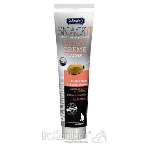 Dr. Clauders Cat Snack IT Light Lachscreme 100g