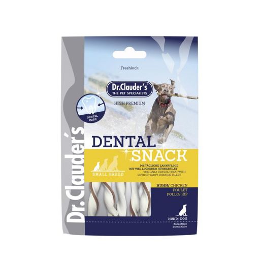 Dr. Clauders Dog Snack Dental Huhn small breed 80 g