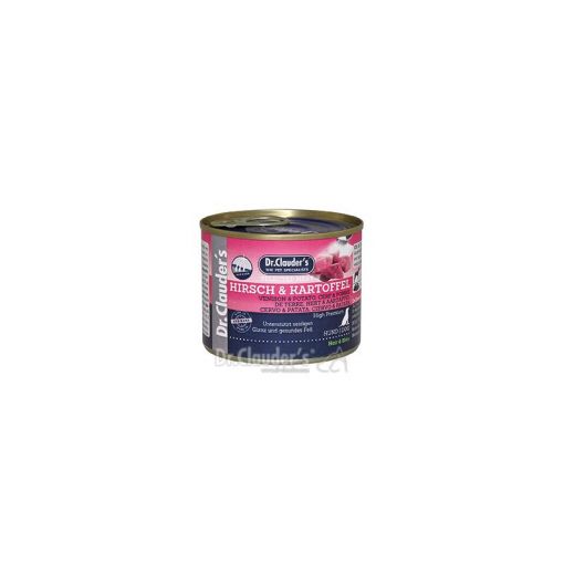 Dr. Clauders Dog Dose Selected Meat Hirsch & Kartoffel 200g (Menge: 6 je Bestelleinheit)