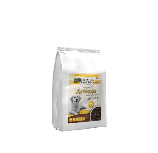 Landfleisch Dog Softbrocken mit Huhn 1,5 kg