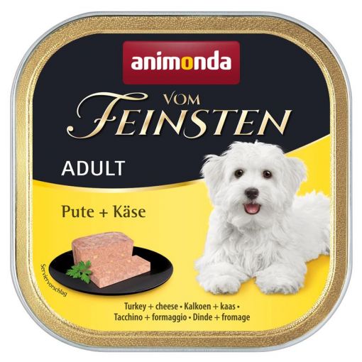 Animonda vom Feinsten Adult Pute & Käse 150g (Menge: 22 je Bestelleinheit)