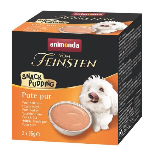 Animonda vom Feinsten Adult Snack-Pudding MP Pute pur 3x85g