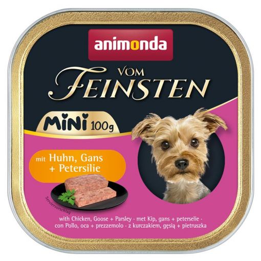 Animonda vom Feinsten Mini Adult mit Huhn, Gans & Petersilie 100g (Menge: 32 je Bestelleinheit)