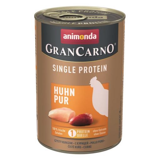 Animonda Dog GranCarno Adult Single Protein Huhn pur 400g (Menge: 6 je Bestelleinheit)