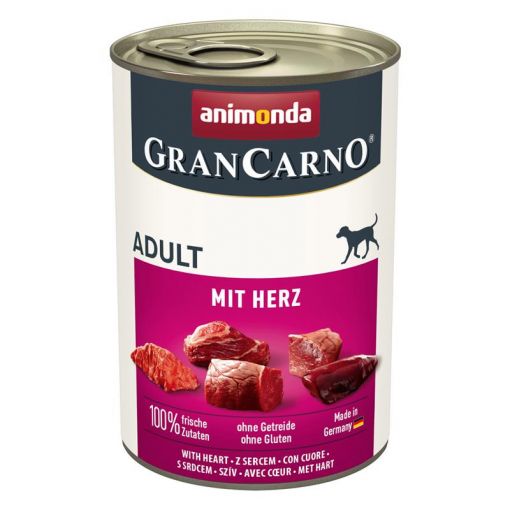 Animonda GranCarno Adult mit Herz 400g (Menge: 6 je Bestelleinheit)