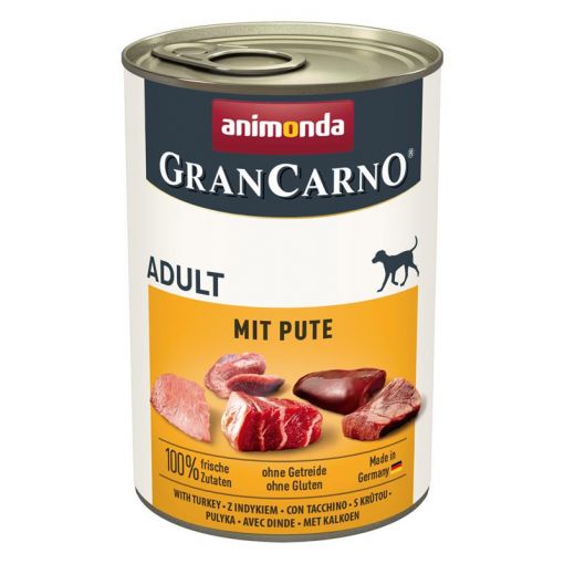 Animonda GranCarno Adult mit Pute 400g (Menge: 6 je Bestelleinheit)