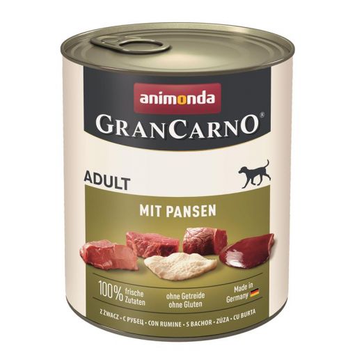 Animonda GranCarno Adult mit Pansen 800g (Menge: 6 je Bestelleinheit)