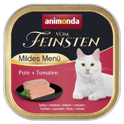 Animonda vom Feinsten Mildes Menue Pute & Tomate 100g (Menge: 32 je Bestelleinheit)