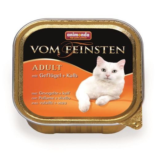 Animonda vom Feinsten Adult Geflügel & Kalb 100g (Menge: 32 je Bestelleinheit)