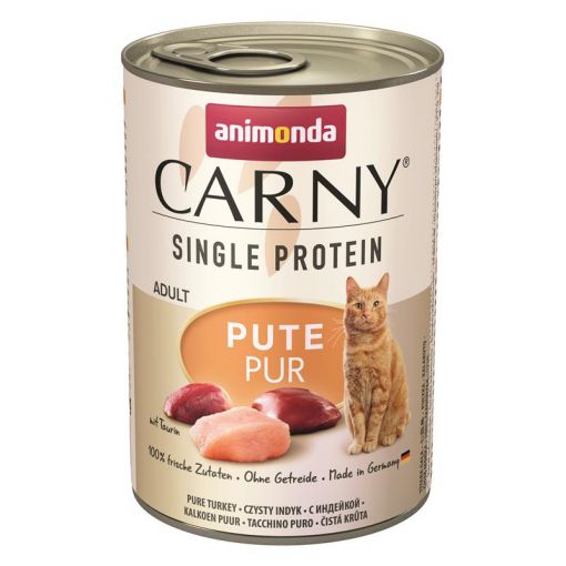 Animonda Carny Adult Single Protein Pute pur 400g (Menge: 6 je Bestelleinheit)