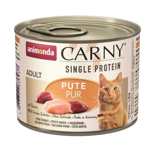 Animonda Carny Adult Single Protein Pute pur 200g (Menge: 6 je Bestelleinheit)