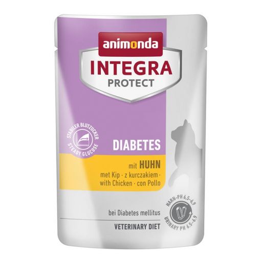 Animonda Cat Integra Protect Diabetes Huhn 85g (Menge: 24 je Bestelleinheit)