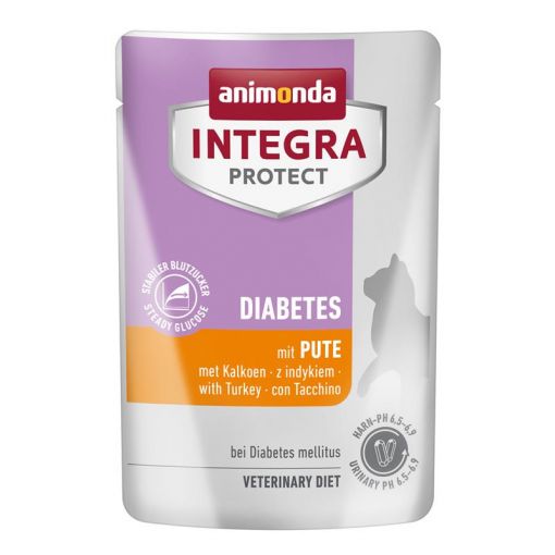 Animonda Cat Integra Protect Diabetes Pute 85g (Menge: 24 je Bestelleinheit)