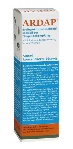 Ardap Konzentrat mit 1,5L Drucksprüher 500 ml