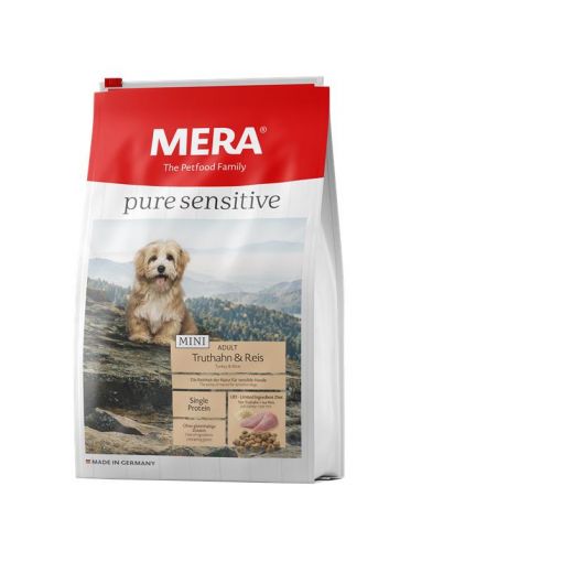 Mera Dog Pure Sensitive Mini Truthahn & Reis 1kg