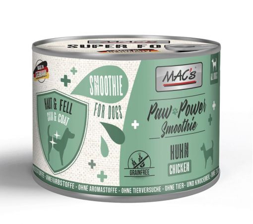 Macs Dog Paw Power Smoothie Huhn - Haut & Fell 200g (Menge: 6 je Bestelleinheit)