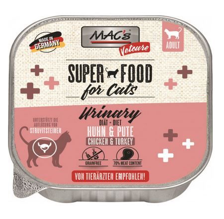 MACs Cat Vetcare Urinary Huhn & Pute 100g (Menge: 16 je Bestelleinheit)