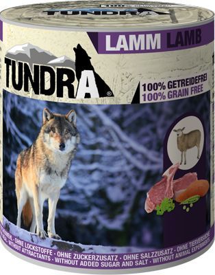 Tundra Dog Dose Lamm 800g (Menge: 6 je Bestelleinheit)