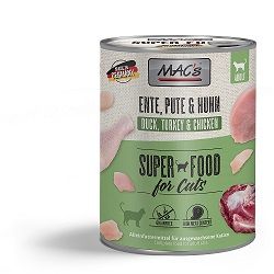 MACs Cat Ente, Pute &  Huhn 800g (Menge: 6 je Bestelleinheit)