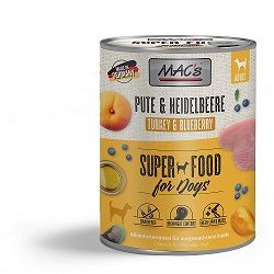 MACs Dog Pute & Heidelbeeren 800g (Menge: 6 je Bestelleinheit)